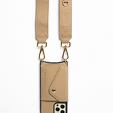 Rhea Crossbody iPhone Set - Taupe - Crossbody Set- My Armadura