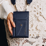 Juno Crossbody Phone Holster Set - Navy - Crossbody Set- My Armadura