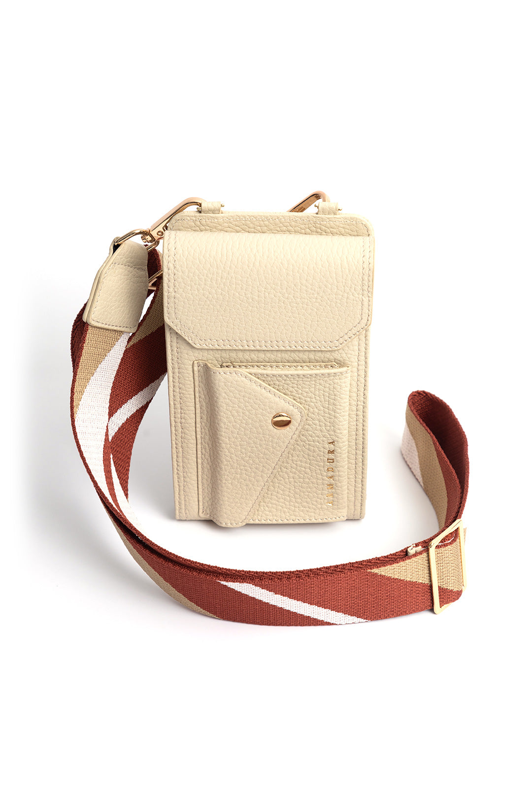 Juno Crossbody Phone Holster Set - Créme - Crossbody Set- My Armadura