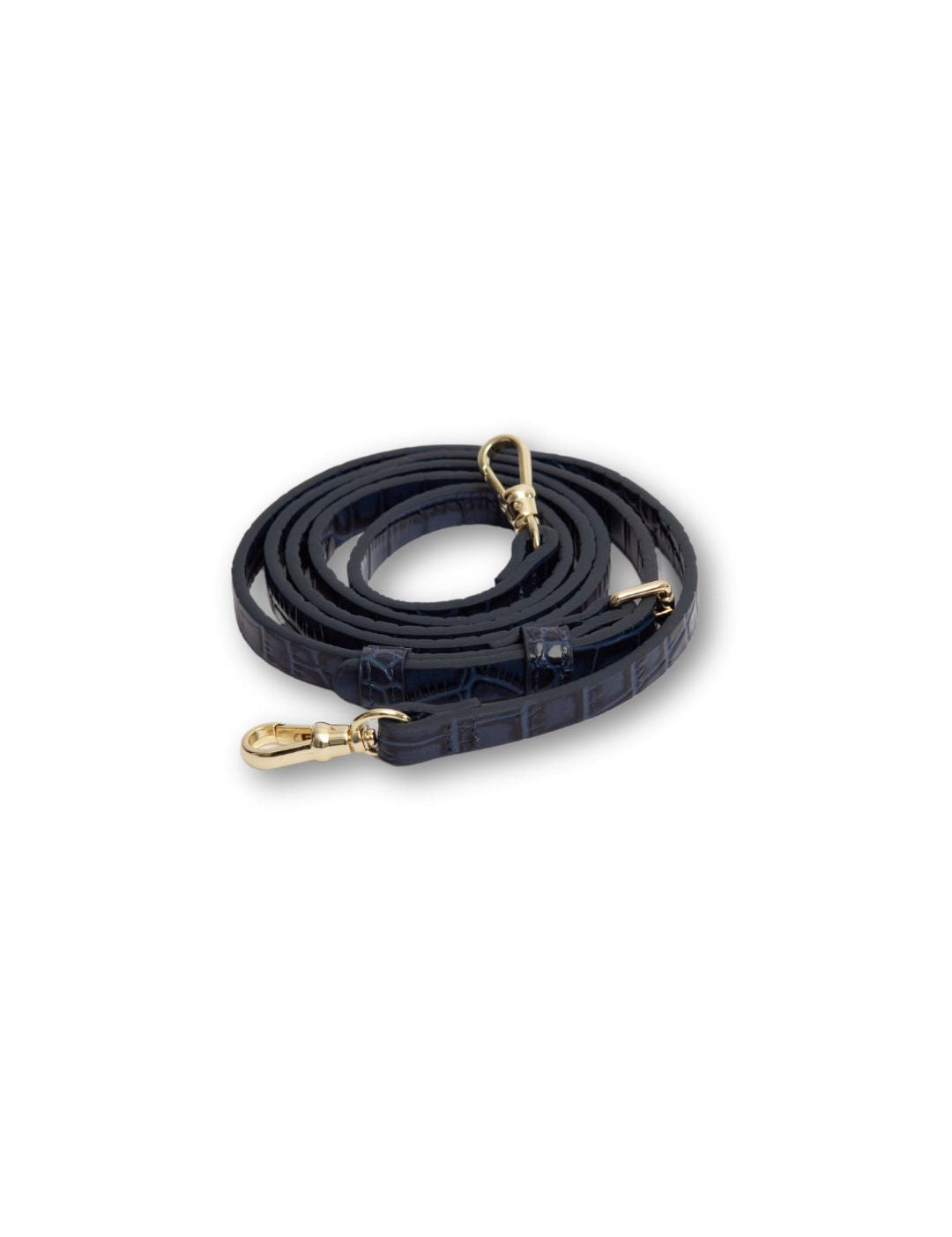 Hestia Crossbody Phone Strap - Blue Croc - Crossbody Strap- My Armadura
