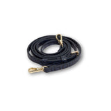 Hestia Crossbody Phone Strap - Blue Croc - Crossbody Strap- My Armadura