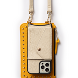 Diana Mini Stud Pouch - Yellow - Pouch- My Armadura