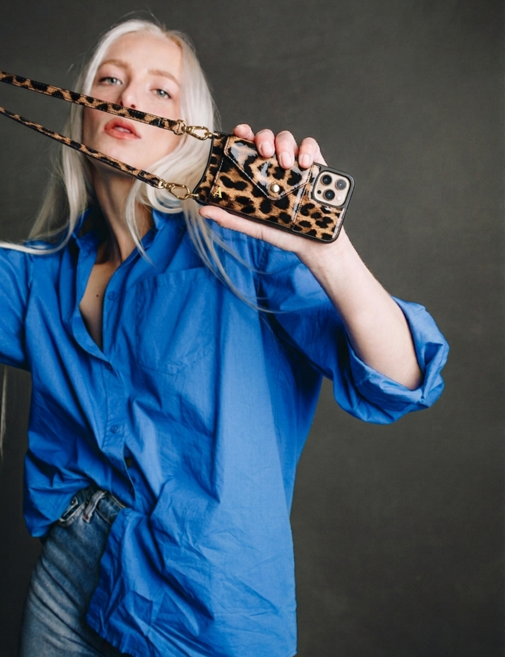 Hestia Crossbody iPhone Set - Limited Edition Luxe Leopard - Crossbody Set- My Armadura