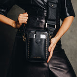 Athena Crossbody Bolso Set - Black - Crossbody Set- My Armadura