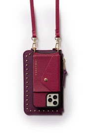 Diana Mini Stud Pouch - Purple - Pouch- My Armadura