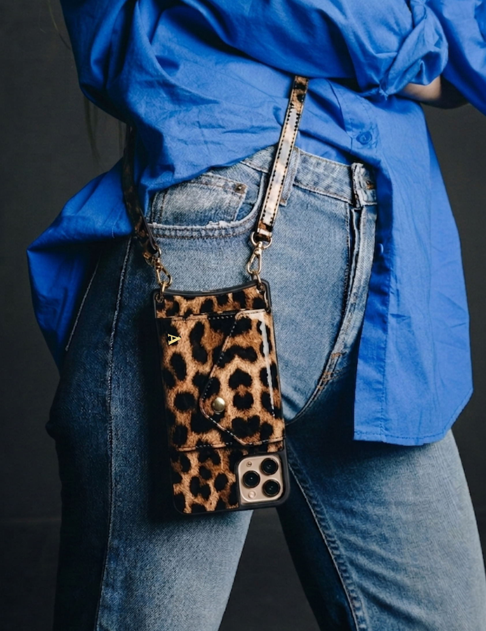 Hestia Crossbody iPhone Set - Limited Edition Luxe Leopard - Crossbody Set- My Armadura
