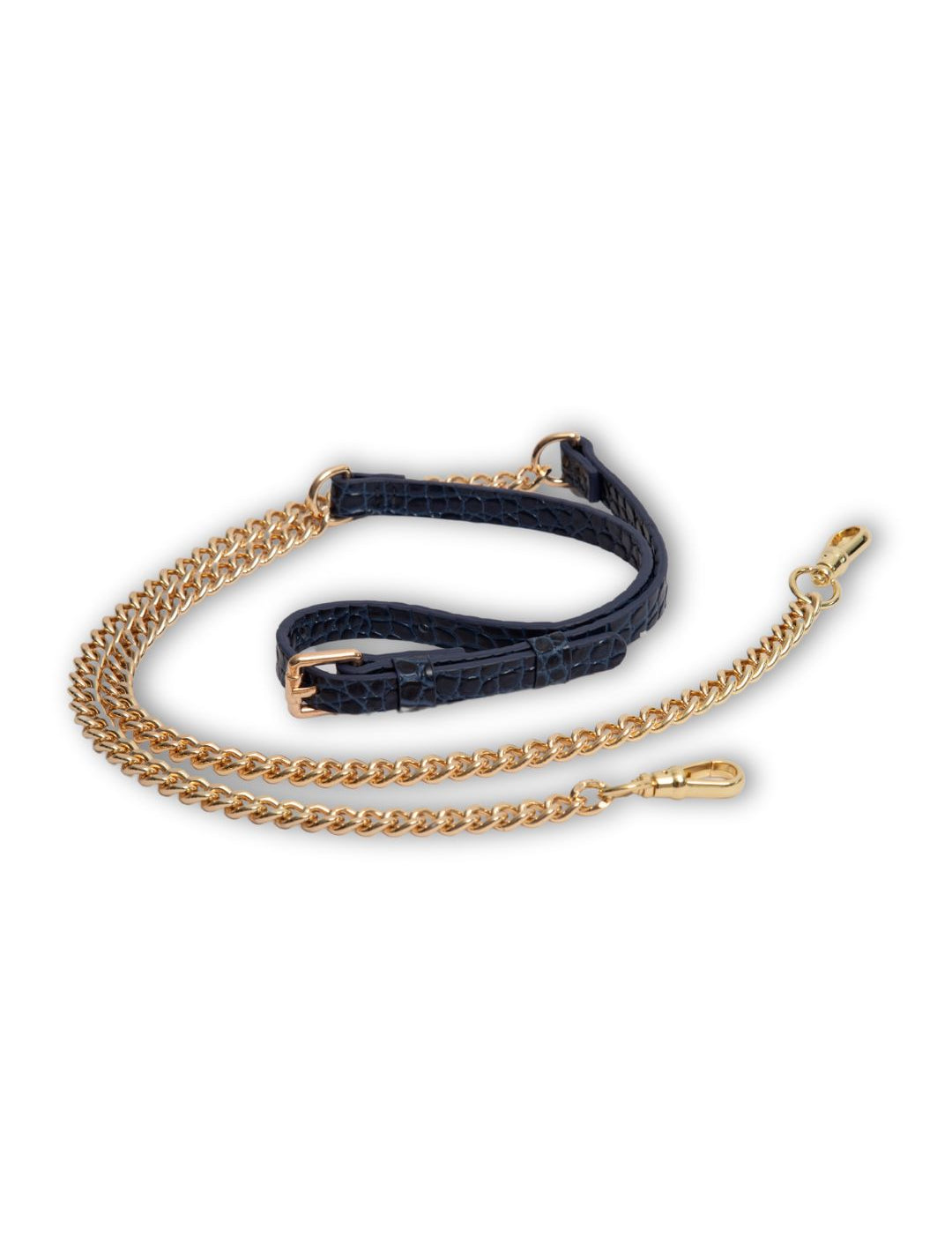 Maia Crossbody Phone Strap - Blue Croc - Crossbody Strap- My Armadura