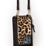 Hestia Pouch - Black Croc - Pouch- My Armadura