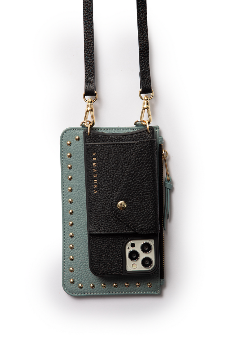 Diana Mini Stud Pouch - Slate Grey - Pouch- My Armadura