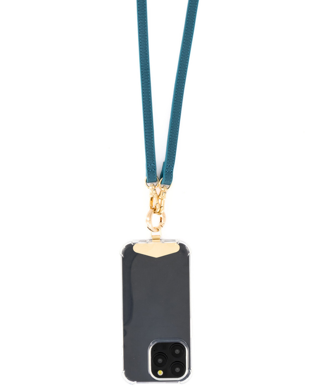 Hestia Crossbody Phone Strap with Clip - Teal - Crossbody Set- My Armadura