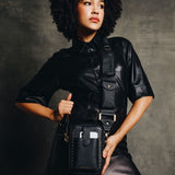 Athena Crossbody Bolso Set - Black - Crossbody Set- My Armadura