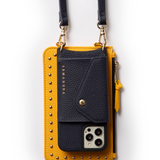 Diana Mini Stud Pouch - Yellow - Pouch- My Armadura