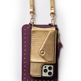 Diana Mini Stud Pouch - Purple - Pouch- My Armadura