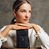Hestia Crossbody Phone Holster Set - Black - Crossbody Set- My Armadura