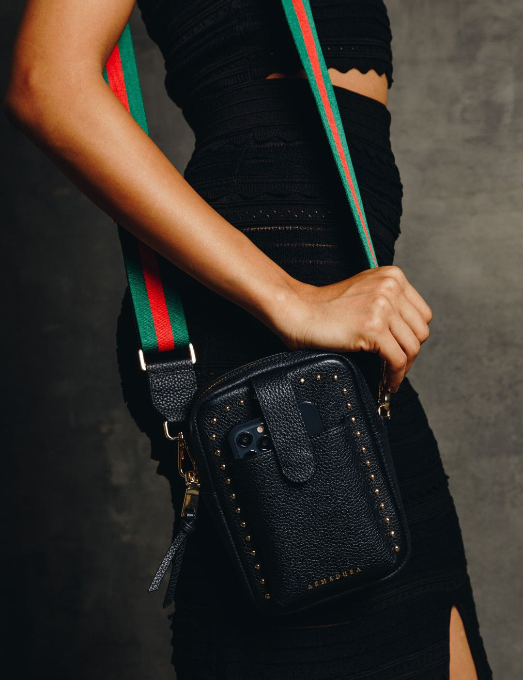 Juno Crossbody Bolso Set - Black - Crossbody Set- My Armadura