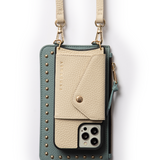 Diana Mini Stud Pouch - Slate Grey - Pouch- My Armadura