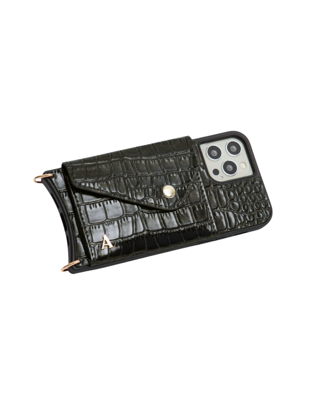 Armadura Envelope Phone Cover - Black Croc - Mobile Phone Cases- My Armadura