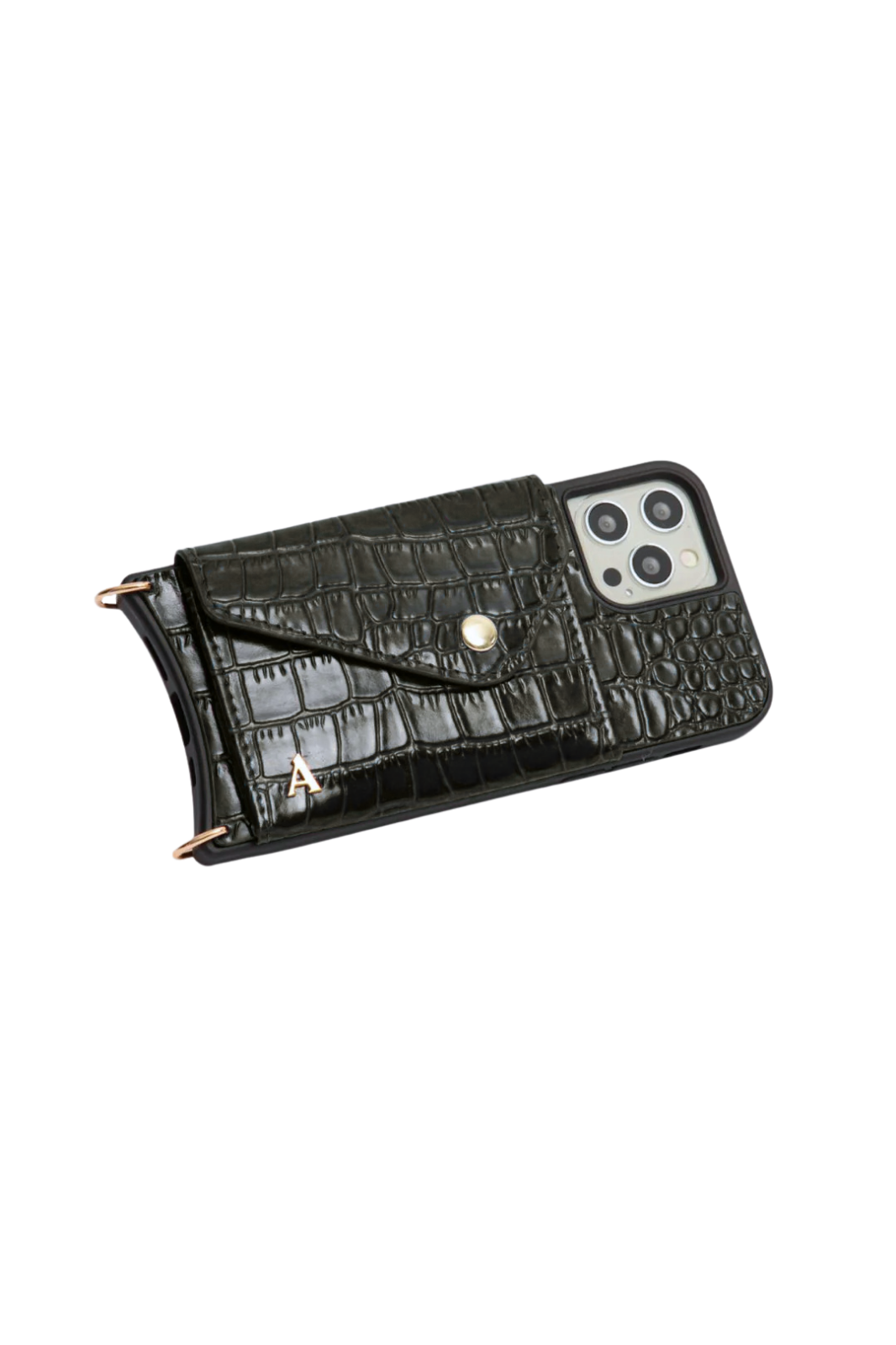 Armadura Envelope Phone Cover - Black Croc - Mobile Phone Cases- My Armadura