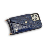 Armadura Envelope iPhone Cover - Blue Croc - Mobile Phone Cases- My Armadura