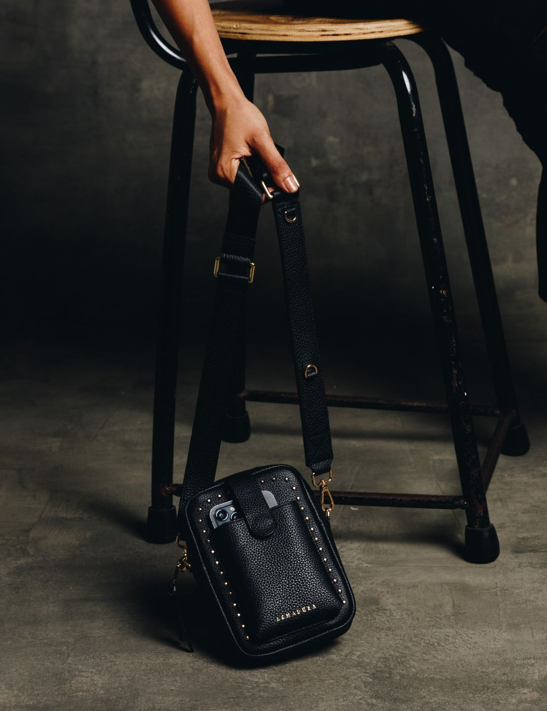 Rhea Crossbody Bolso Set - Black - Crossbody Set- My Armadura