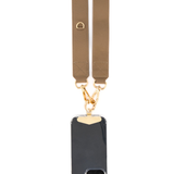 Rhea Crossbody Phone Strap with Clip - Taupe - Crossbody Set- My Armadura
