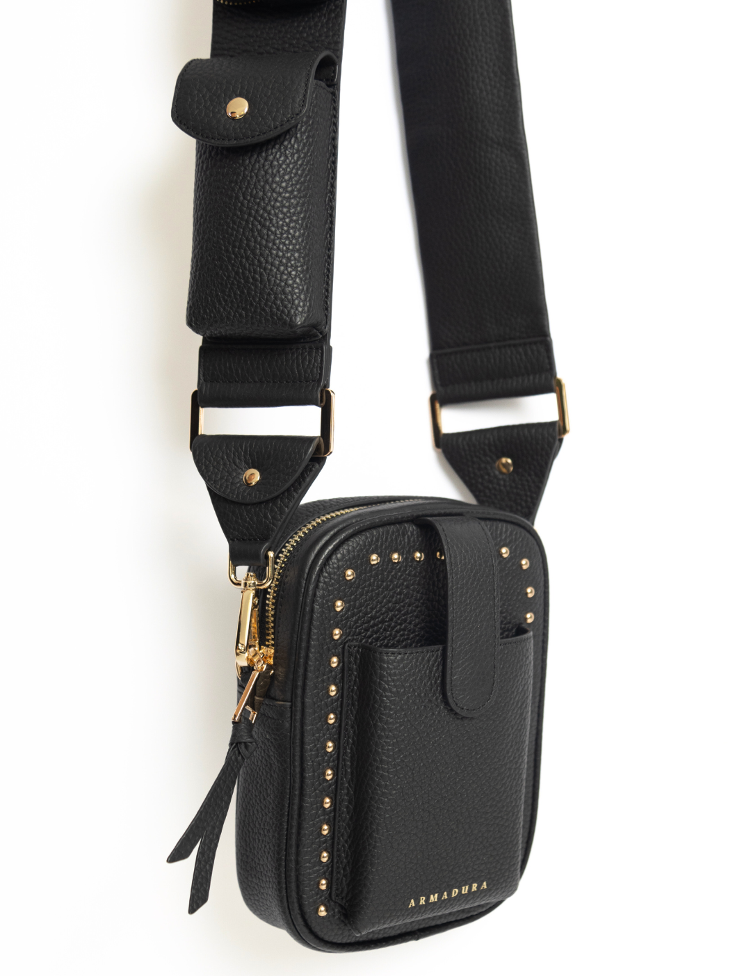 Athena Crossbody Bolso Set - Black - Crossbody Set- My Armadura