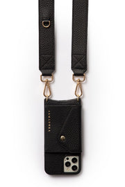 Rhea Crossbody iPhone Set - Black - Crossbody Set- My Armadura