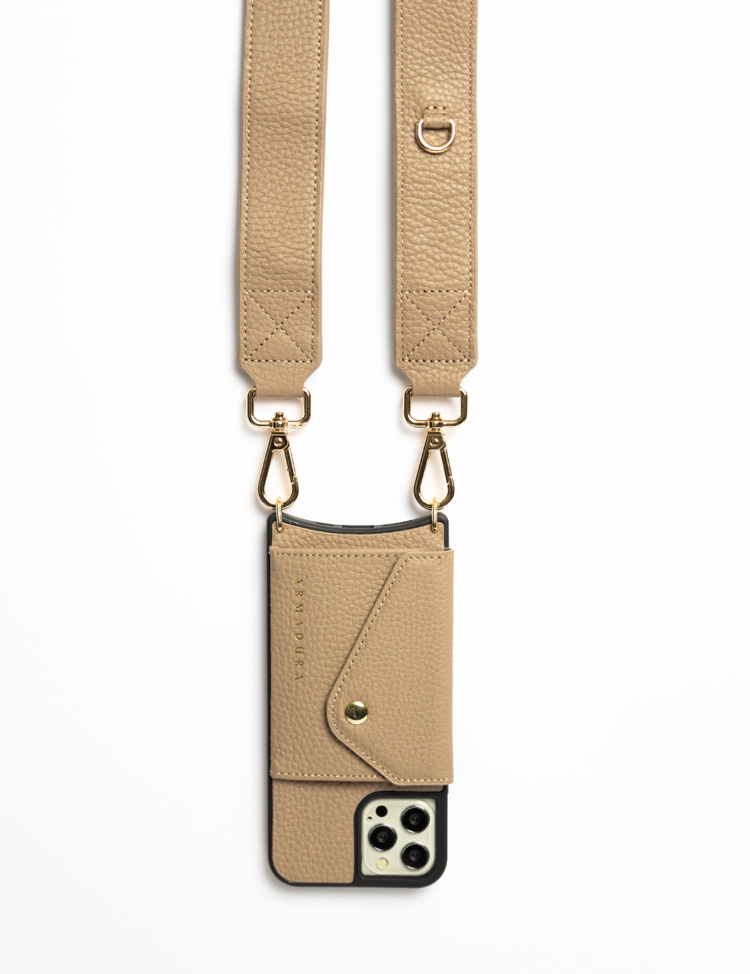 Rhea Crossbody iPhone Set - Taupe - Crossbody Set- My Armadura