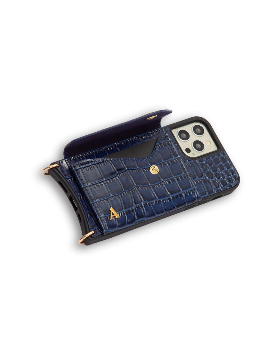 Armadura Envelope iPhone Cover - Blue Croc - Mobile Phone Cases- My Armadura