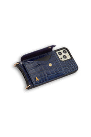 Armadura Envelope iPhone Cover - Blue Croc - Mobile Phone Cases- My Armadura