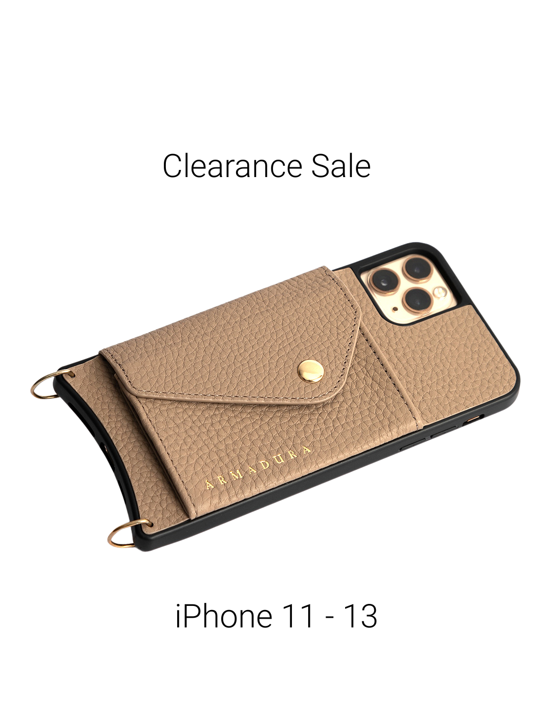 Armadura Envelope iPhone Cover - Taupe (Sale) - Sale Covers- My Armadura
