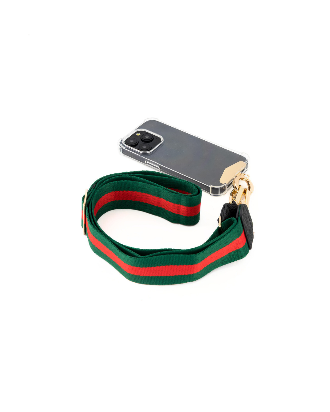 Juno Crossbody Phone Strap with Clip - Black - Crossbody Set- My Armadura