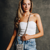Premium Leather Hestia Crossbody iPhone Combo in Python - Crossbody Combo- My Armadura