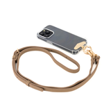 Hestia Crossbody Phone Strap with Clip - Taupe - Crossbody Set- My Armadura