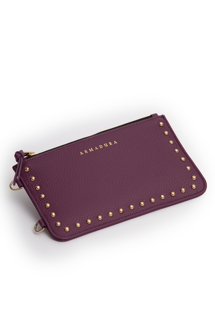 Diana Mini Stud Pouch - Purple - Pouch- My Armadura