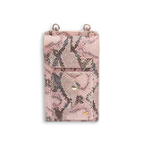 Maia Crossbody Phone Holster Set - Pink Python - Crossbody Set- My Armadura