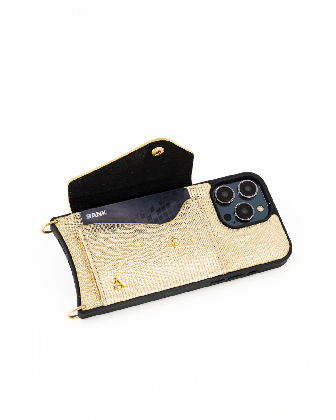 Hestia Crossbody iPhone Combo - Sunscale Gold - Crossbody Combo- My Armadura