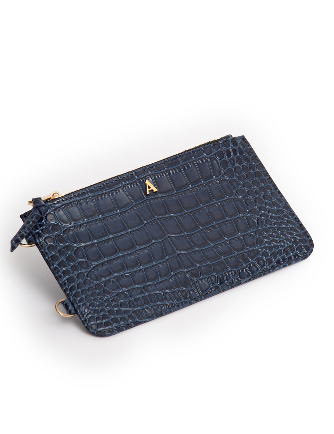 Hestia Pouch - Blue Croc - Pouch- My Armadura