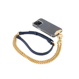 Maia Crossbody Phone Strap with Clip - Blue Croc - Crossbody Set- My Armadura