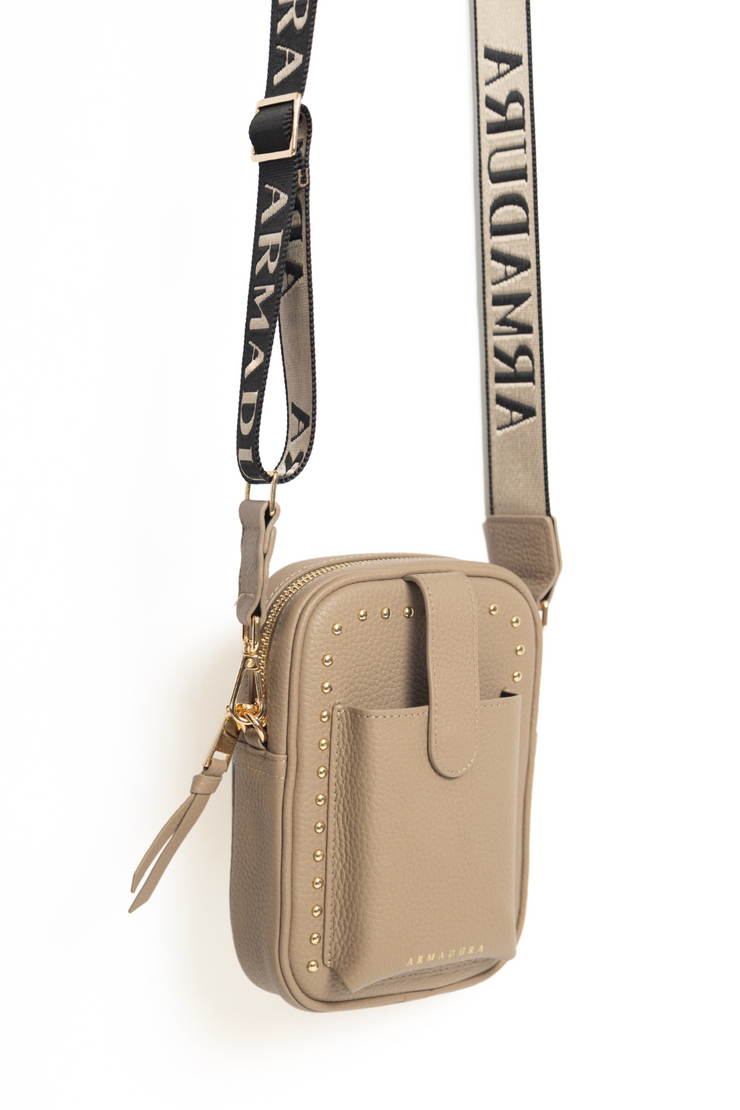 Armadura Crossbody Bolso Set - Taupe - Crossbody Set- My Armadura