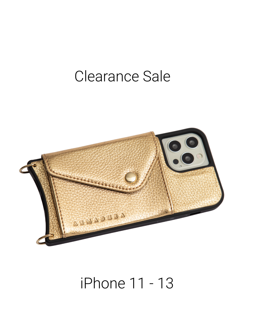 Armadura Envelope iPhone Cover - Limited Edition Metallic Gold (Sale) - Sale Covers- My Armadura
