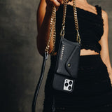 Maia Crossbody iPhone Set - Black - Crossbody Set- My Armadura