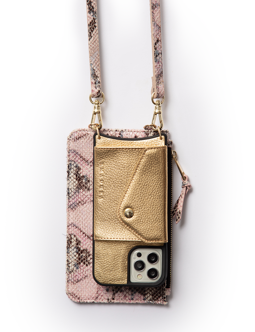 Hestia Pouch - Pink Python - Pouch- My Armadura