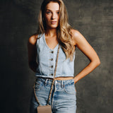 Minerva Crossbody Phone Holster Set - Taupe - Crossbody Set- My Armadura