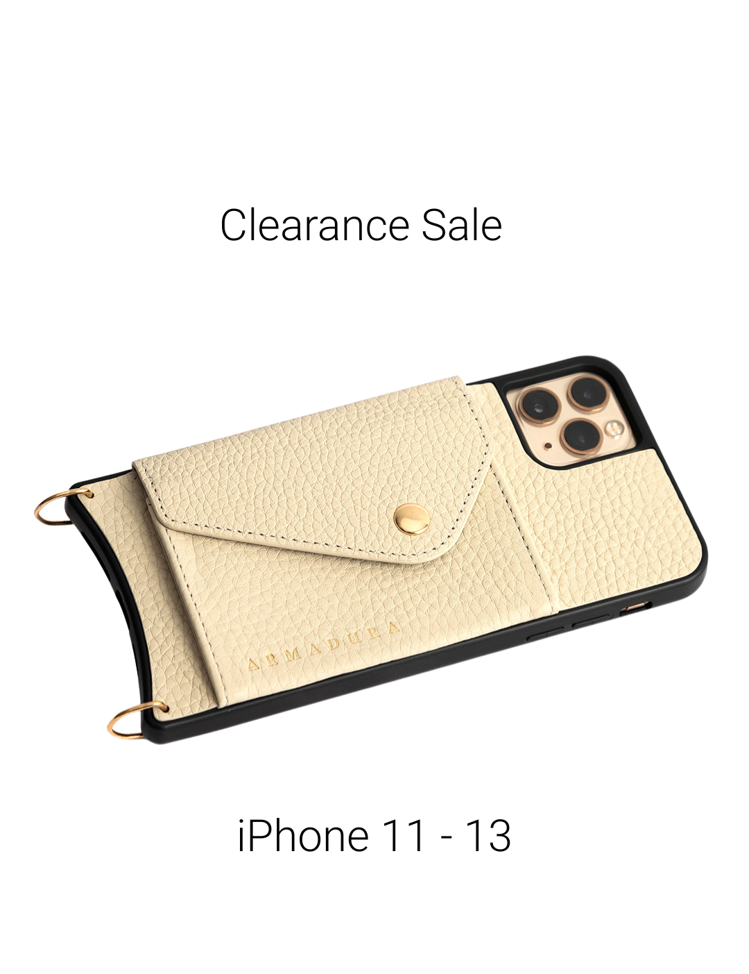 Armadura Envelope iPhone Cover - Créme (Sale) - Sale Covers- My Armadura