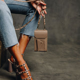 Minerva Crossbody Phone Holster Set - Taupe - Crossbody Set- My Armadura