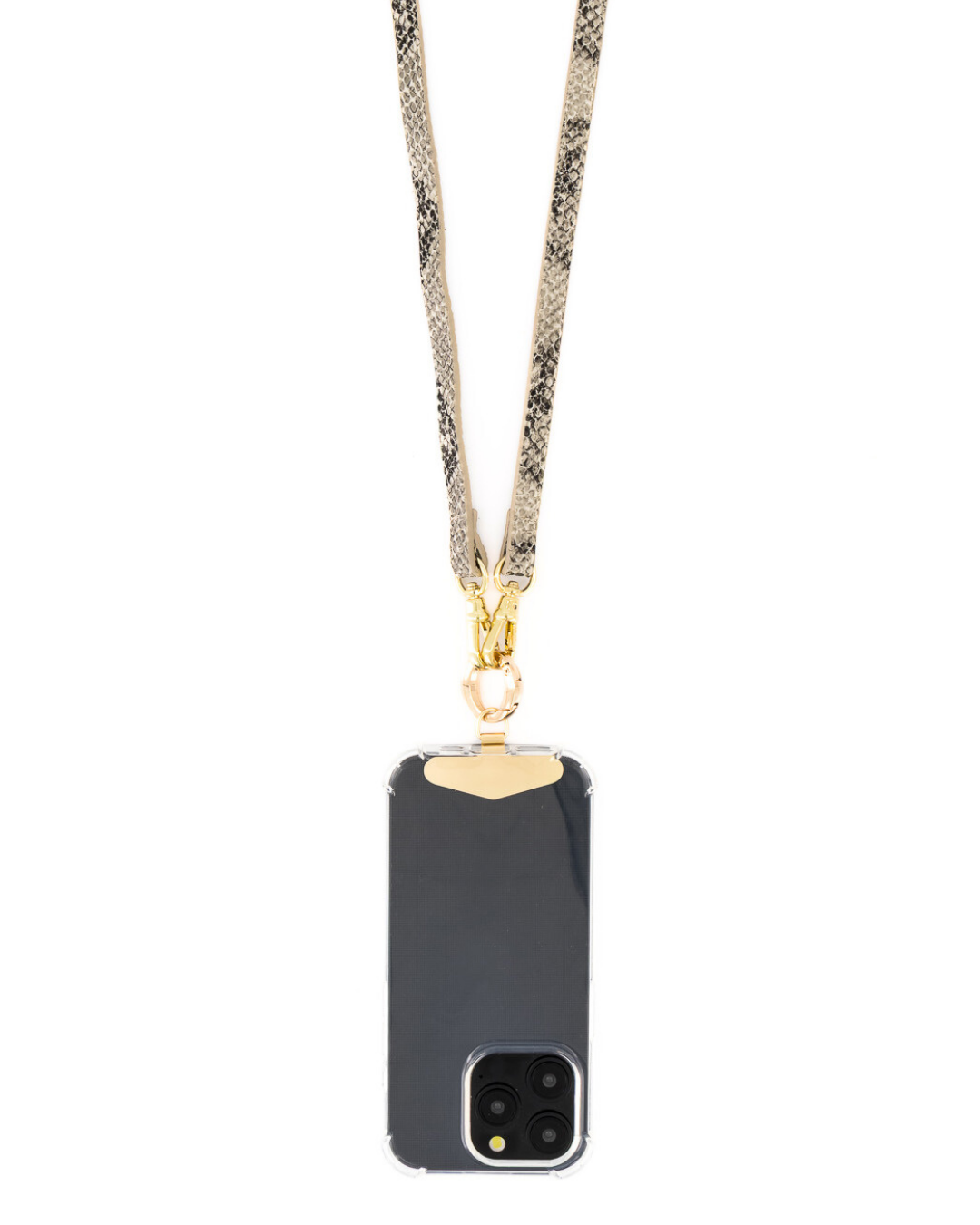 Hestia Crossbody Phone Strap with Clip - Python - Crossbody Set- My Armadura
