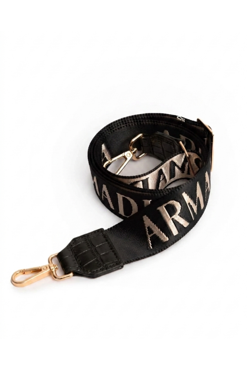 Armadura Crossbody iPhone Set - Black Croc - Crossbody Set- My Armadura