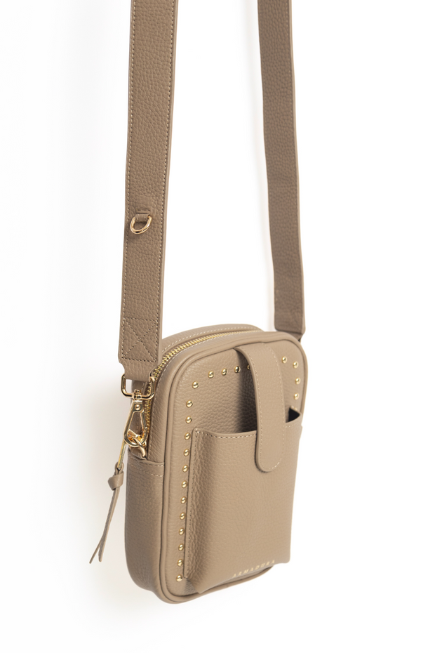 Rhea Crossbody Bolso Set - Taupe - Crossbody Set- My Armadura