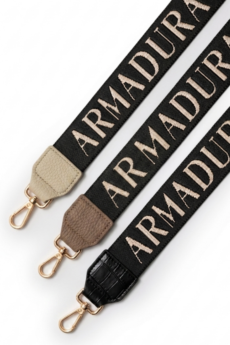 Armadura Crossbody iPhone Set - Black Croc - Crossbody Set- My Armadura